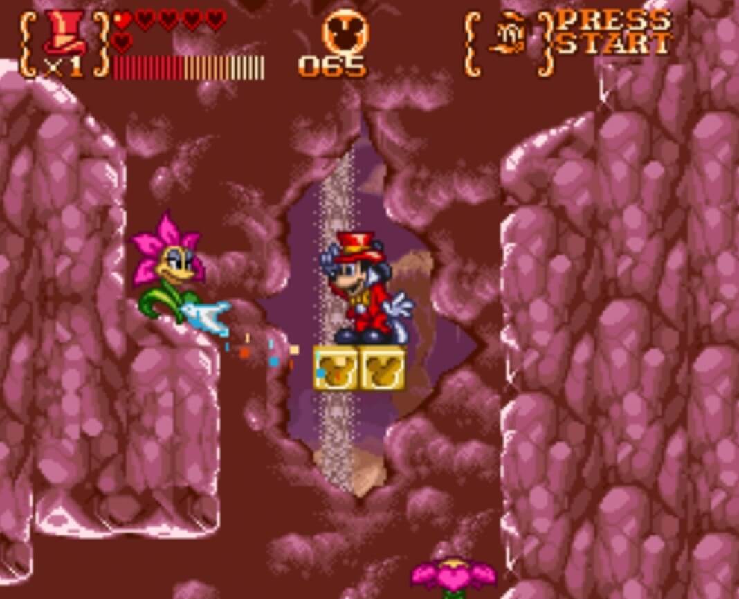 Magical Quest 3 Starring Mickey & Donald - геймплей игры Super Famicom\Famicom